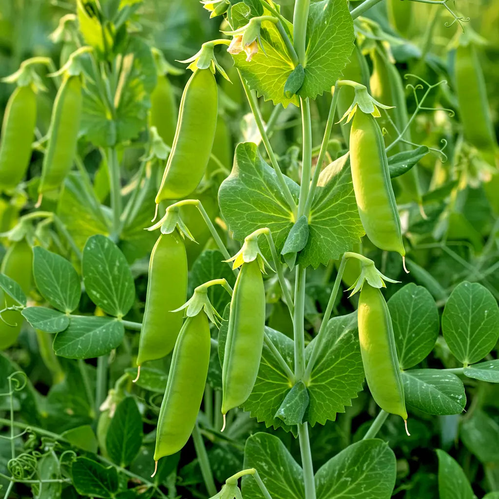 Oregon Sugar Pod Pea Seeds - 50+ Non-GMO Heirloom Sweet & Crisp Pisum sativum for Home Gardens