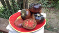 Black Beauty Tomato Seeds - Organic Heirloom Solanum lycopersicum, 30+ Premium Dark-Skinned Tomato Seeds for Home Gardening
