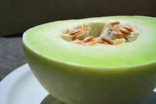 Honey Dew Melon Seeds, 500 Non-GMO Heirloom Seeds, Green Fleshed Cucumis melo, Climbing Vine, Fruit Seeds for Garden