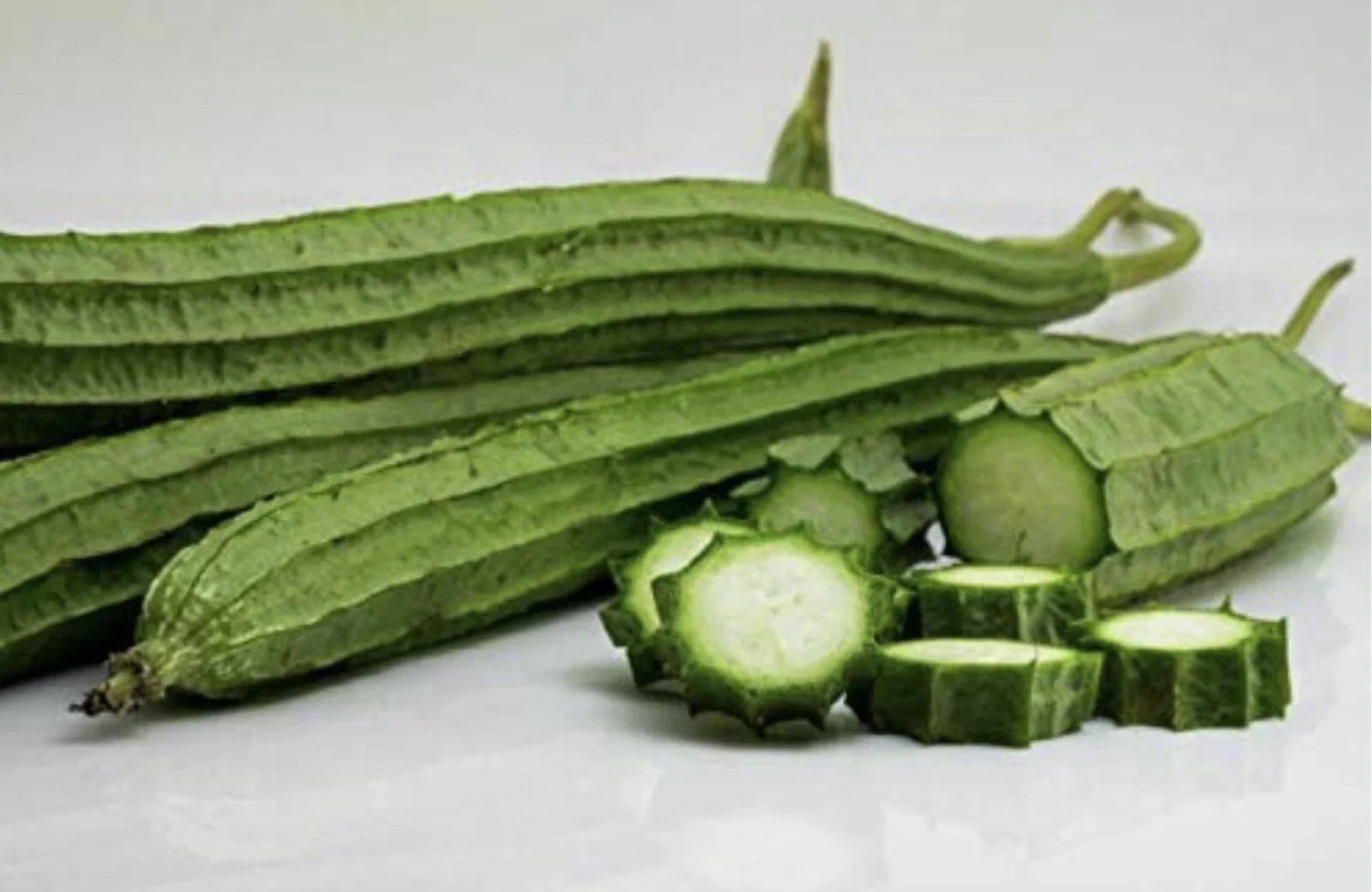 Ridge Gourd Seeds, Luffa acutangula, Climbing Vine, 20+ Seeds for Home Gardening, Chinese Okra, Sponge Gourd, Patola Seeds