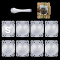 Air Layering Pods - 8 Pcs Small Transparent Plant Propagation Balls for Rooting and Healthy Growth