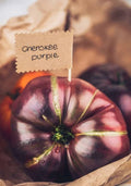 Cherokee Purple Tomato Seeds - Heirloom Organic Non-GMO Solanum lycopersicum, 120+ Seeds