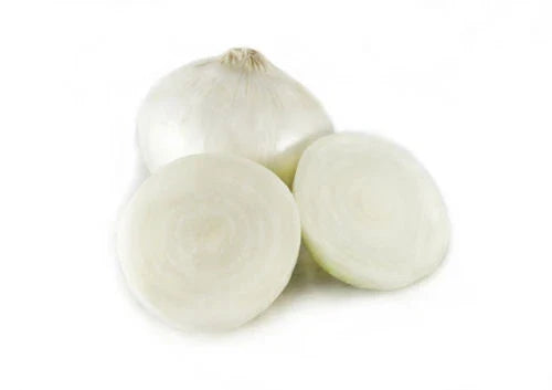 Sweet Spanish White Onion Seeds – Allium cepa Bulb Vegetable, Large Size, 100 Seeds for Home Garden & Farming