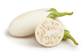 Casper White Eggplant Seeds - Organic Non-GMO Heirloom Pack of 100+ for Home Gardening, White Eggplant Solanum melongena