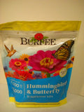 Wildflower Seed Mix for Hummingbirds & Butterflies, 1,000 sq ft, Non-GMO, Native Pollinator Garden Seeds