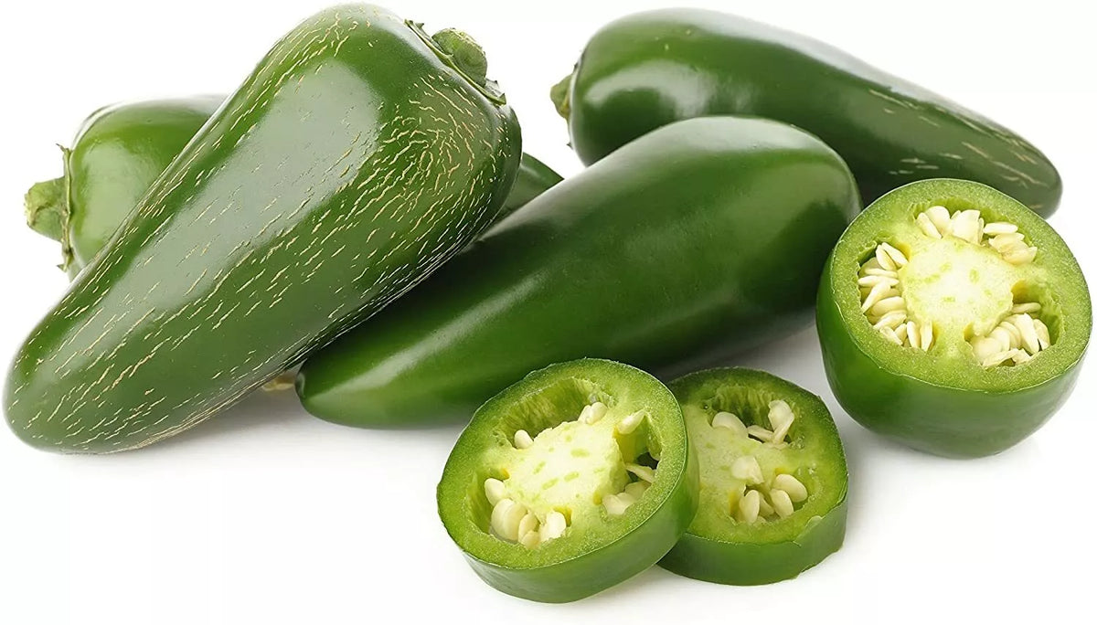 Jalapeno Pepper Seeds - 100 Count, Capsicum annuum, Spicy Cooking & Garden, Versatile for Eating & Seasoning