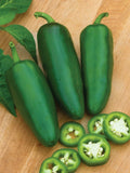 Tam Jalapeno Pepper Seeds - Organic Heirloom Non-GMO Capsicum annuum, Hot Pepper Seeds for Home Garden & Container Growing