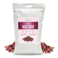 Dried Rose Buds 1 lb - Handpicked Sun-Dried Rosa spp. for Potpourri & DIY Crafts Natural Floral Fragrance