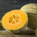 Honey Rock Melon Seeds, Non-GMO Cantaloupe, Sugar Rock Variety, Cucumis melo, for Home Garden, Full Sun, Vining