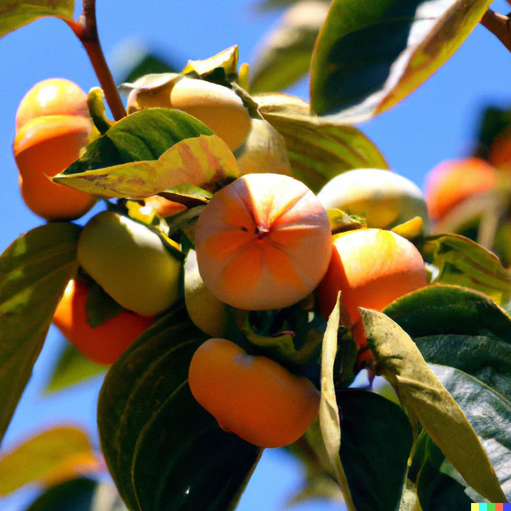 Persimmon Seeds - 5 Pack - Diospyros virginiana - Native Edible Fruit Tree Seeds for Garden Planting