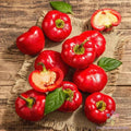 Alma Spicy Paprika Sweet Pepper Seeds – Capsicum annuum – Heirloom Garden Seeds for Home Gardening