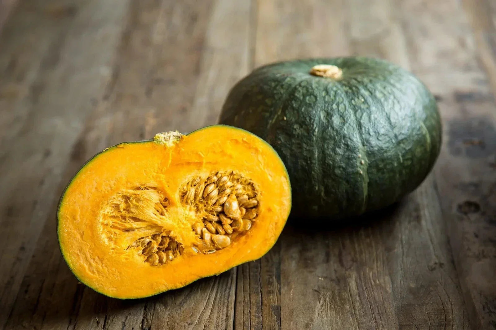Organic Kabocha Pumpkin Seeds 12 Pack | Japanese Winter Squash Cucurbita maxima | Heirloom, Nutty Flavor, Full Sun Plant