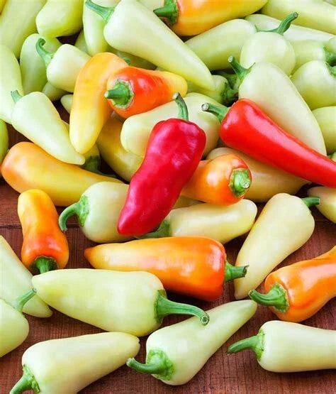 Sante Fe Grande Hot Pepper Seeds – Non-GMO Heirloom Capsicum annuum, 25+ Seeds for Spicy Vegetables, Salsa & Garden Growth