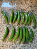 Texas Serrano Pepper Seeds - Heirloom Capsicum annuum for Salsa, Hot Chili Peppers, Vegetable Garden, 25 Pack
