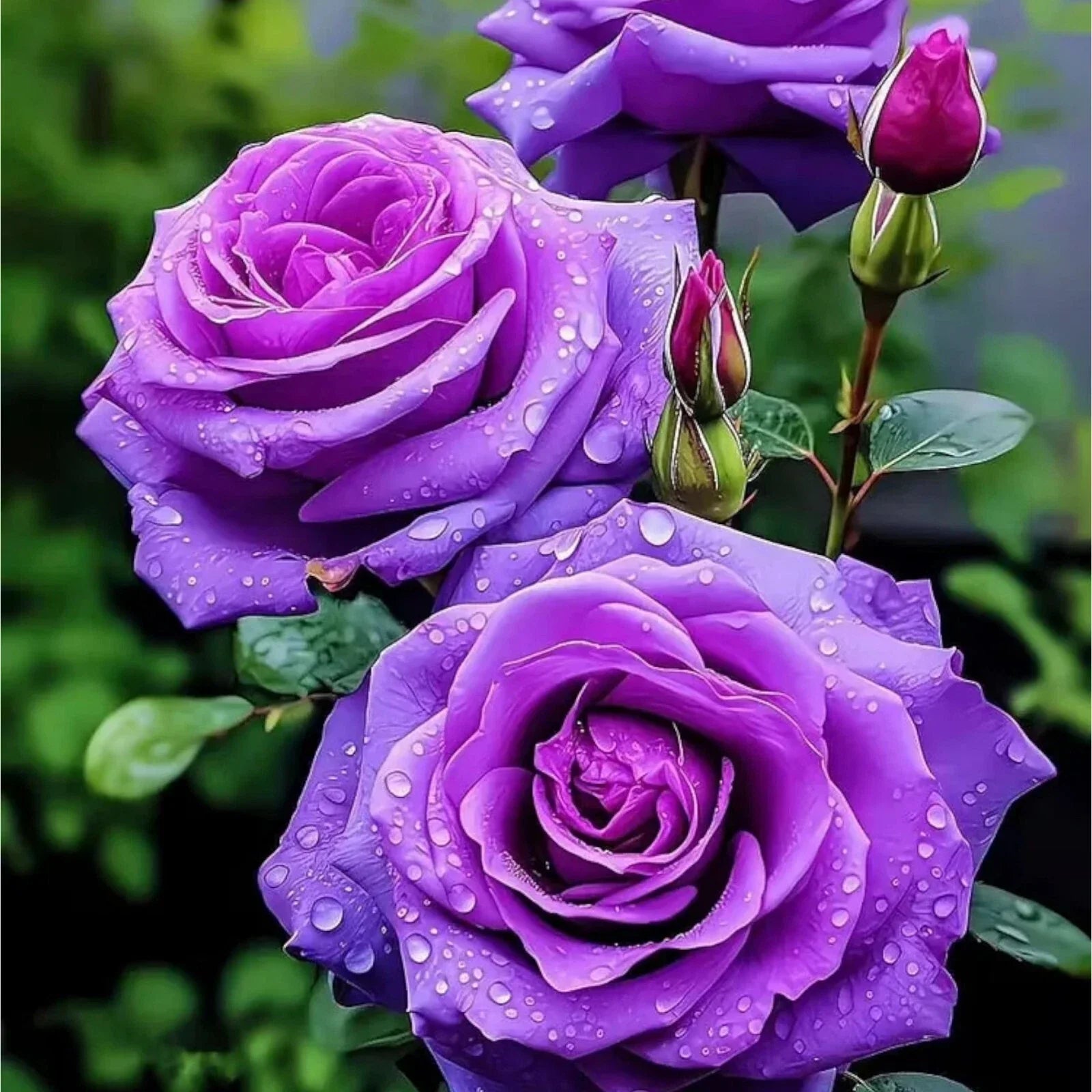 Fall in Love Rose Seeds – 20pcs Rosa spp. Easy Germination, Fragrant Blooms, All Skill Levels
