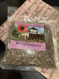 Wildflower Seed Mix 1/4 Pound with Texas Bluebonnet Seeds Lupinus texensis Native Wildflower Blend for Pollinator Gardens