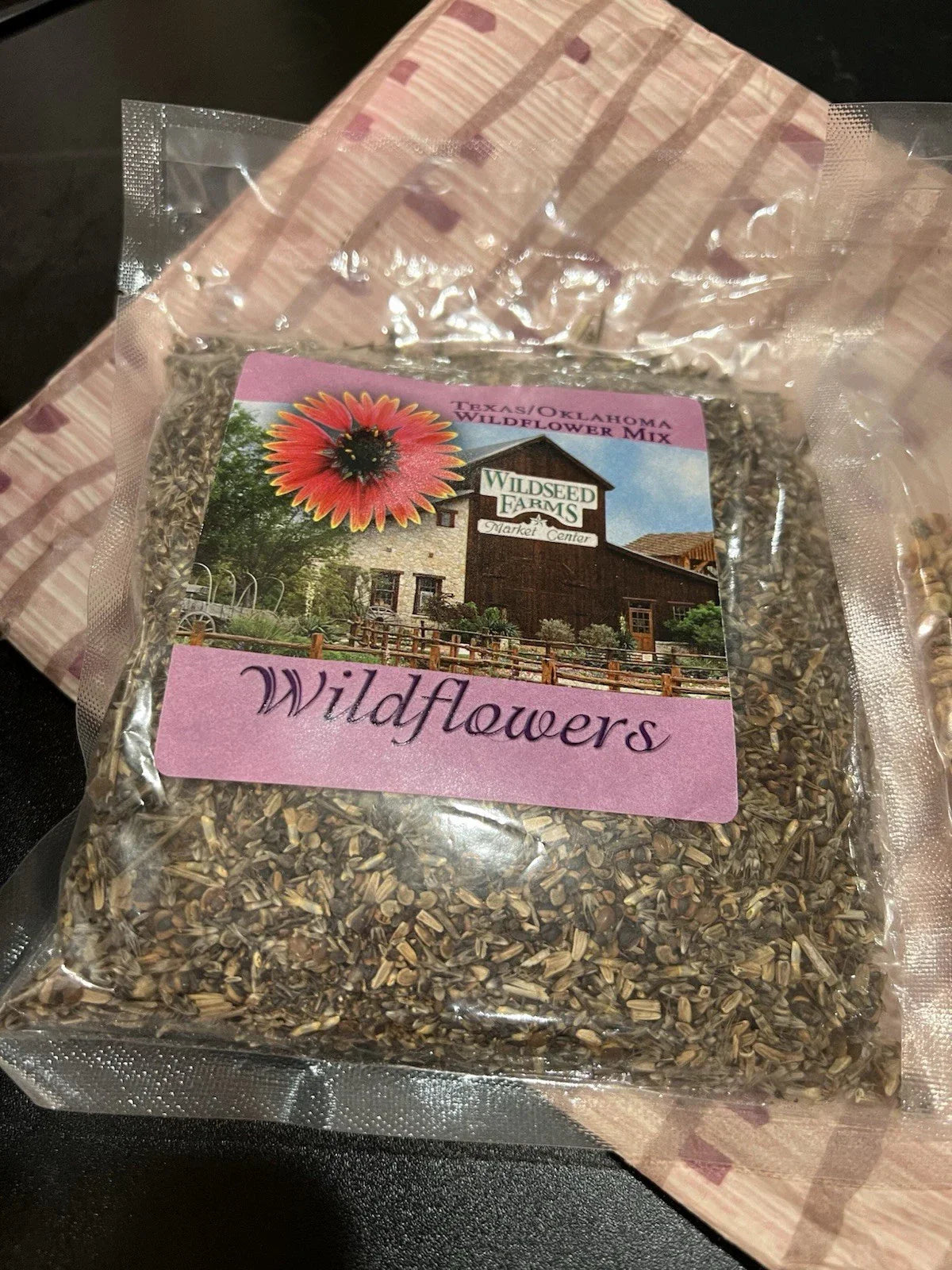 Wildflower Seed Mix 1/4 Pound with Texas Bluebonnet Seeds Lupinus texensis Native Wildflower Blend for Pollinator Gardens