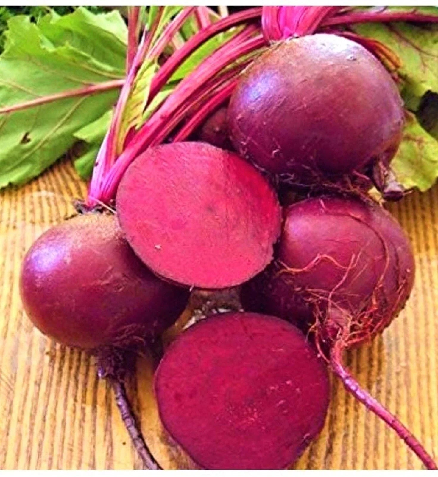 Detroit Dark Red Beet Seeds – Non-GMO Organic Vegetable Seeds for Home Garden, Beta vulgaris, 100+ Seeds
