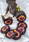 Black Nebula Carrot Seeds - Heirloom Organic Non-GMO, 200+ Dark Purple to Black Vegetable Seeds, Daucus carota, Gourmet Edible Roots