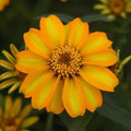 Zinnia Seeds 1000 Count Star Gold Zinnia elegans Garden Flower for Borders & Containers