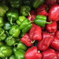 Sweet California Wonder Bell Pepper Seeds Set of 50, Capsicum annuum, Compact, Green to Red, Vegetable Seeds