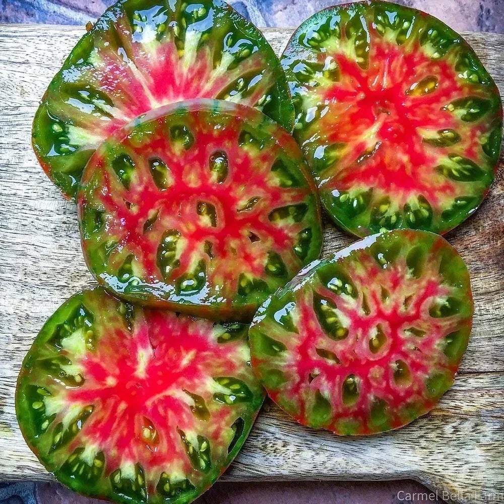 Ananas Noire Tomato Seeds - Organic Heirloom Black Pineapple Variety, 120+ Seeds for Home Garden, Gourmet Cooking, Non-GMO