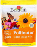 Bulk Wildflower Seeds 25,000 Count - 18 Non-GMO Varieties for Pollinators