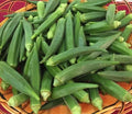 Emerald Okra Seeds - Heirloom Non-GMO Abelmoschus esculentus, 50+ Premium Seeds for Bountiful Garden and Culinary Use