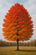 Black Tupelo Saplings - 6 Bare Root Nyssa sylvatica Trees for Landscaping and Wildlife Habitat