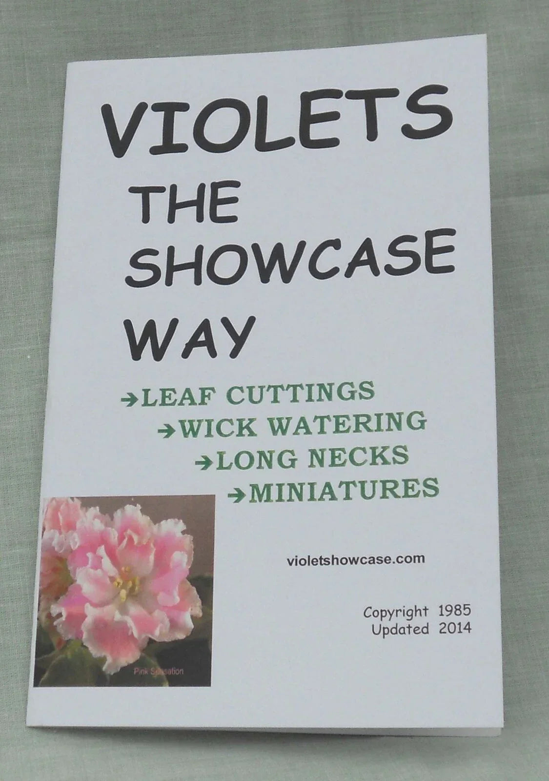 African Violet Growing Booklet – Care Guide for Saintpaulia – Indoor Plant Care Tips & Propagation Techniques