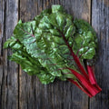 Ruby Red Swiss Chard Seeds - 250 Non-GMO Heirloom Organic Gardening Beta vulgaris var. cicla