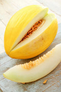 Crenshaw Sweet Melon Seeds - Heirloom Cucumis melo for Garden, Juicy, Sweet, Vining Fruit, 40+ Seeds, US Seller, Free Shipping