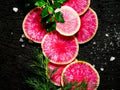 Watermelon Radish Seeds - 100 Heirloom Non-GMO Organic Raphanus sativus for Fresh Garden, Salad, Pickling