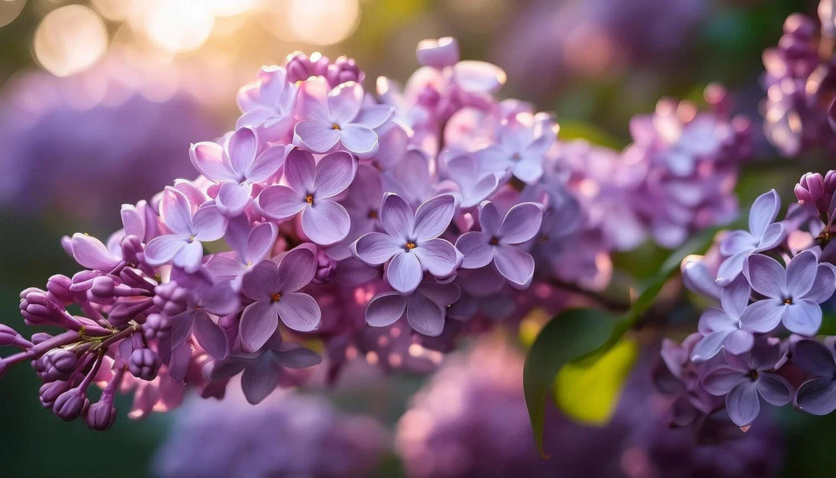 Late Lilac Seedling 18-24" Syringa vulgaris Purple Flowering Plant for Garden, Fragrant, Low Maintenance