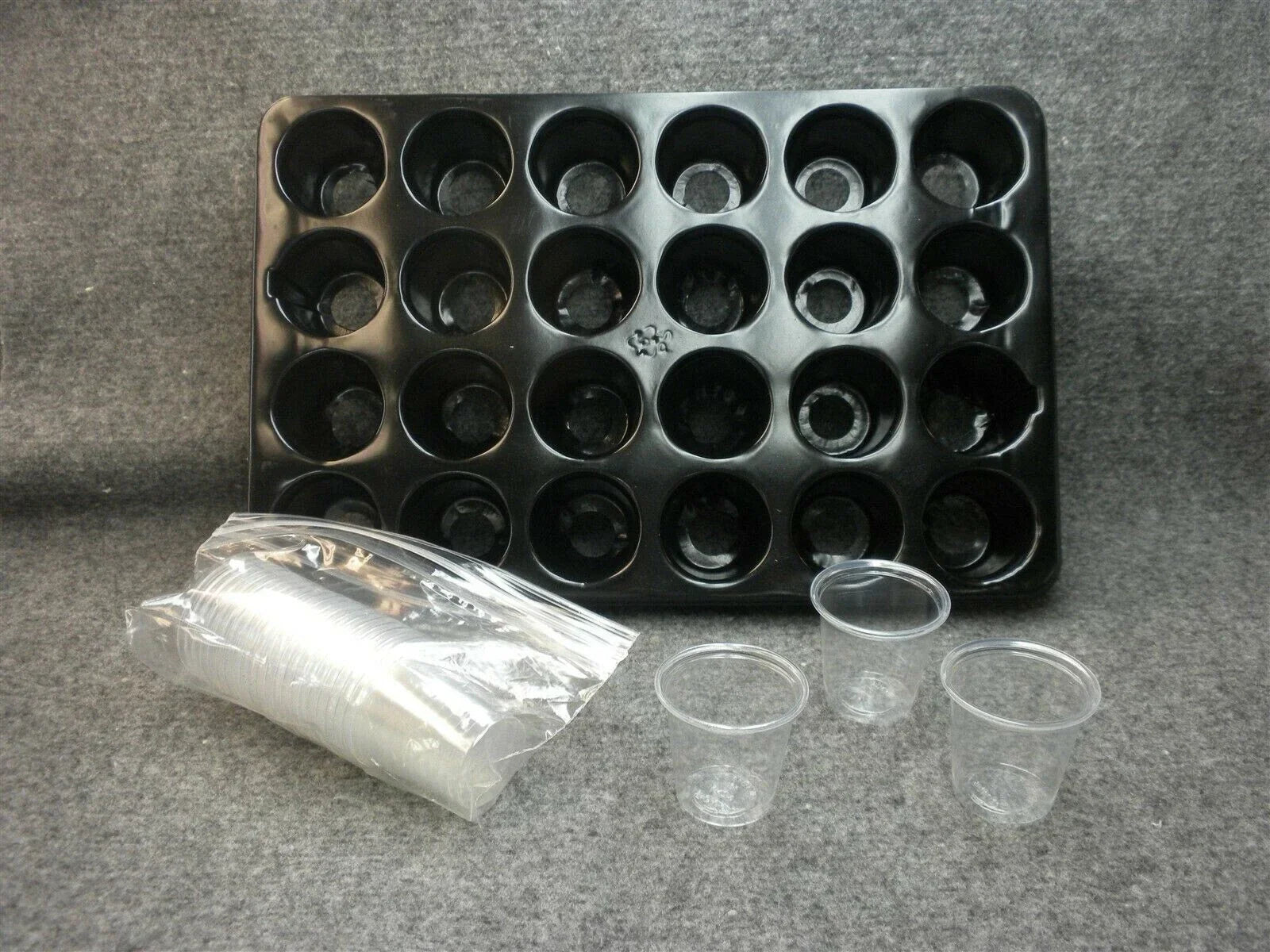 Seedling Starter Cups 3-inch Pack of 50 for Leafy Greens, Seed Starting, Hydroponic Grow System