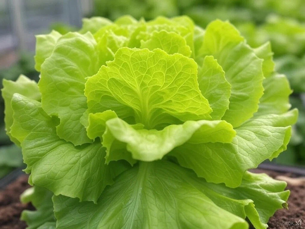 Buttercrunch Lettuce Seeds, Non-GMO Hydroponic Seeds, Lactuca sativa, Salad Greens, Indoor & Outdoor Gardening, Compact Head