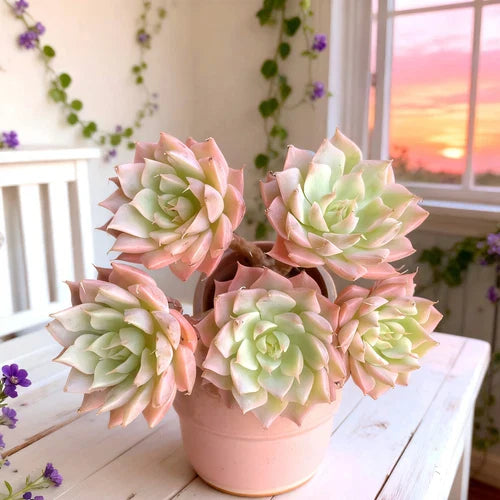 Rare Succulents Bare Root Plant – Margaret Echeveria, Drought-Tolerant, Easy Care, Home Decor, Live Plant